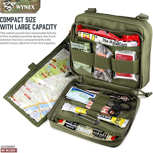 Wynex WY-0189AG Tactical Large Admin Pouch Of Double Layer Design thumb #2