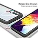 LeYi for Samsung Galaxy Note 20 Case, Black/Clear