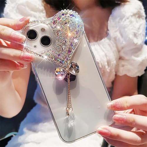 Coques transparentes antichoc à paillettes pour iPhone X silicone souple et protection gel