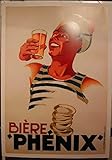 biere phenix marseille  Générique Bière Phénix - 70X100 Cm Affiche/Poster
