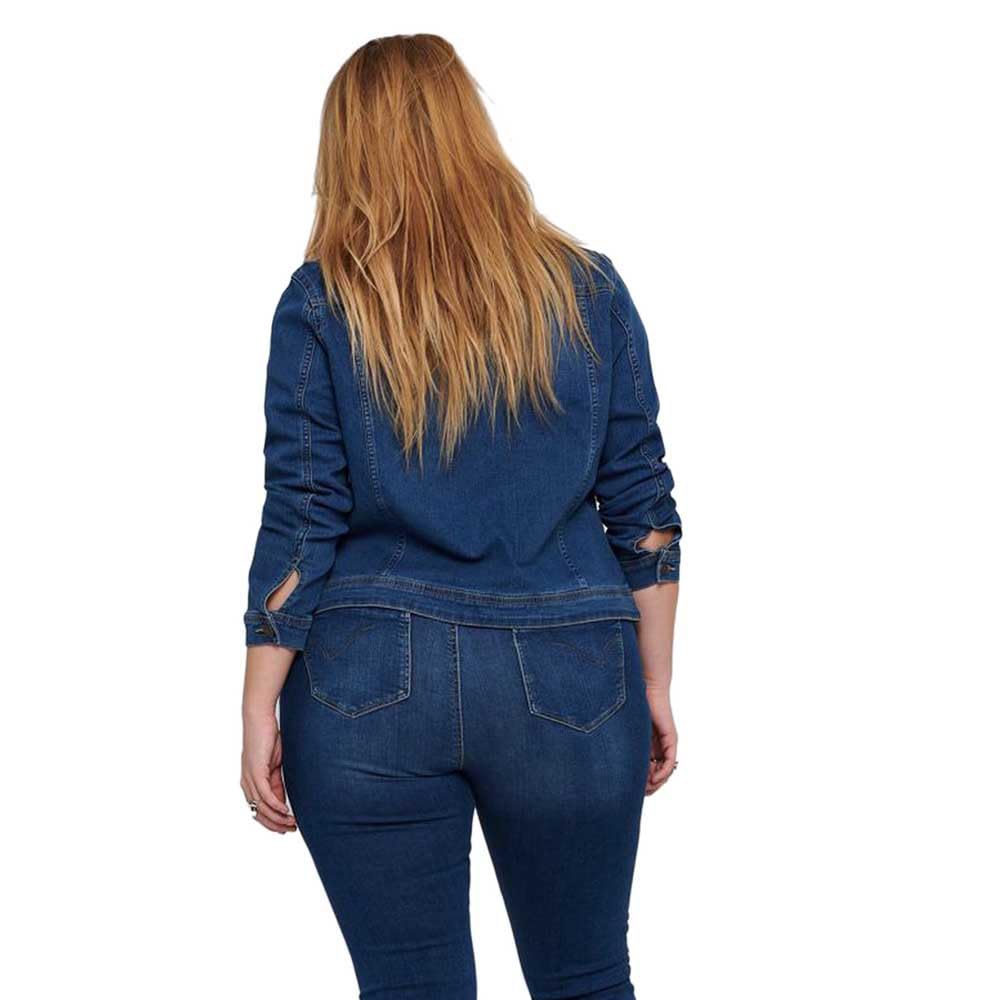 ONLY Carmakoma Carwespa Life Denim Jacket Mbd Noos Blouson en jean Femme (lot de 1)
