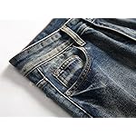 AITITIA Men's Ripped Regular Fit Jeans - Image 4
