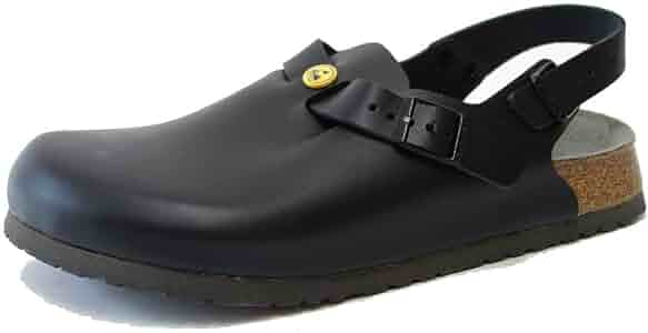 美品　ビルケンシュトック トキオ ESD/ブラック ナチュラルレザー/クロッグ Tokio ESD/トキオ ESD スムースレザー ブラック | BIRKENSTOCK