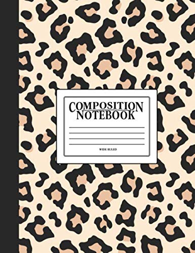 Composition Notebook: Wide Ruled: 100 Page Creative Writing Tablet for Elementary, Middle & High...