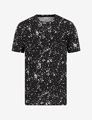 Armani Exchange with Fantasy Fabric T-Shirt, Black...