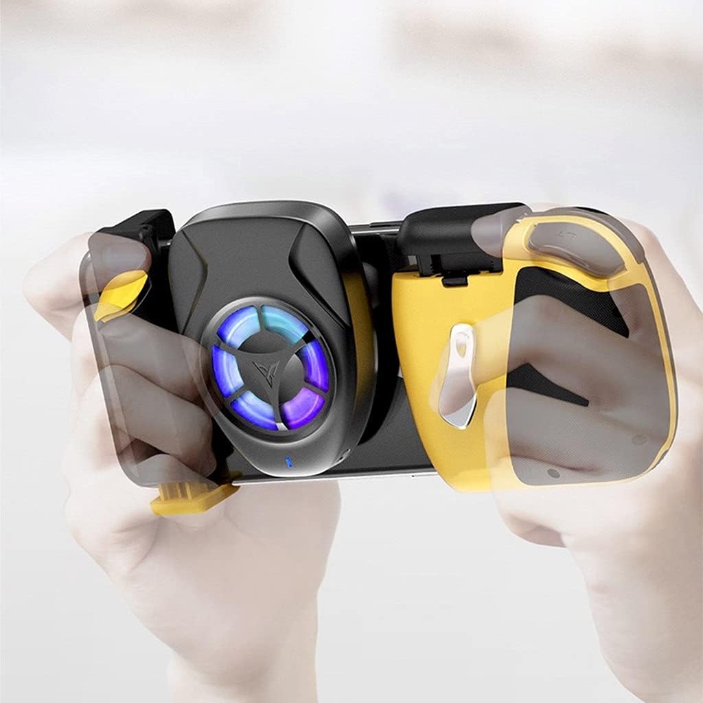 Mobile Phone Cooler 3-Level Phone Heat Sink Cooling Fan RGB Backlight Radiator Cold