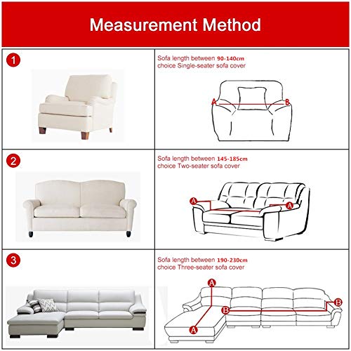 Housse de canapé extensible grise pour fauteuil 1 place : protection moderne - 4