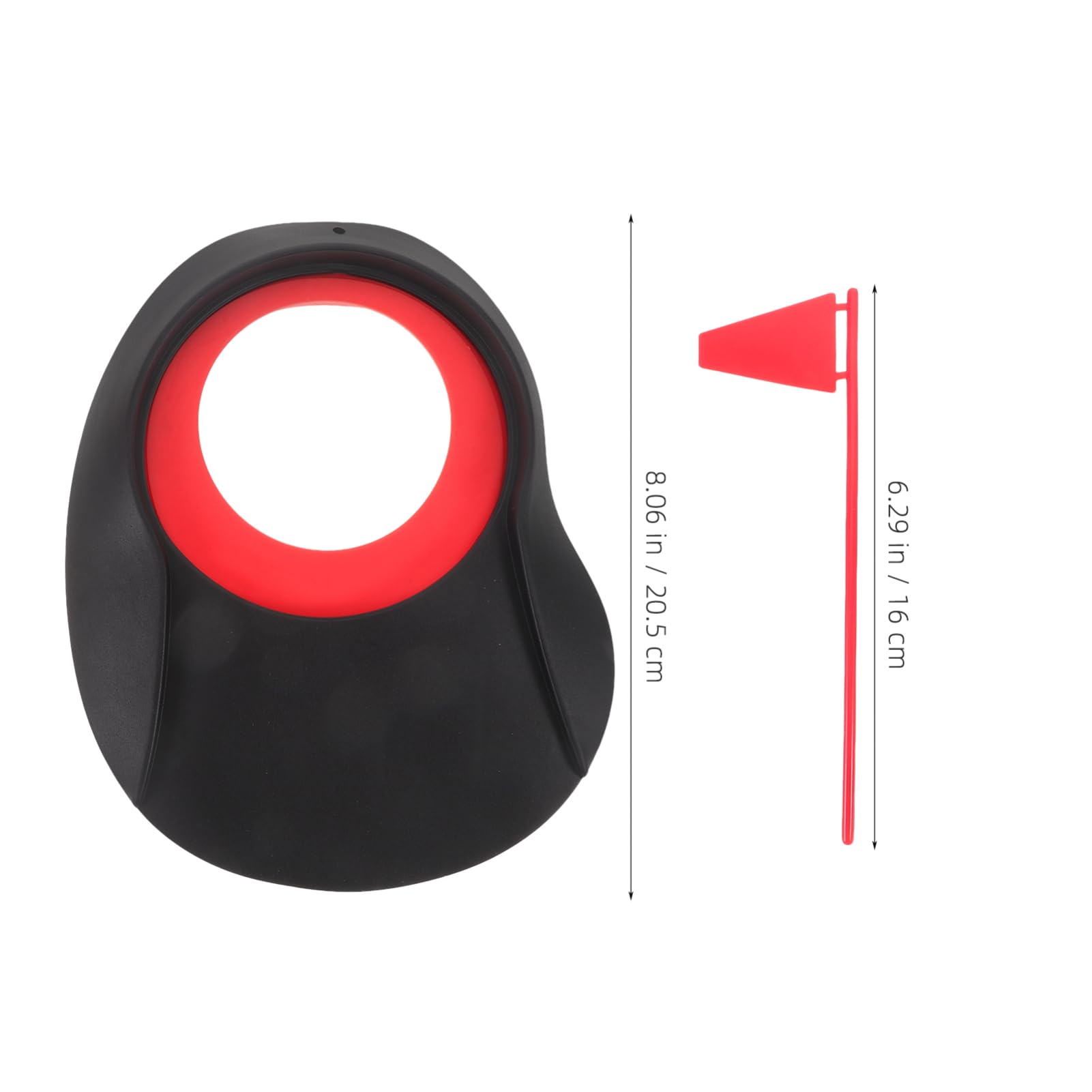 WOONEKY Golf Putting Cup Golf Hole Flag Regulation Putter Cup Practice Sport Training for Home Party