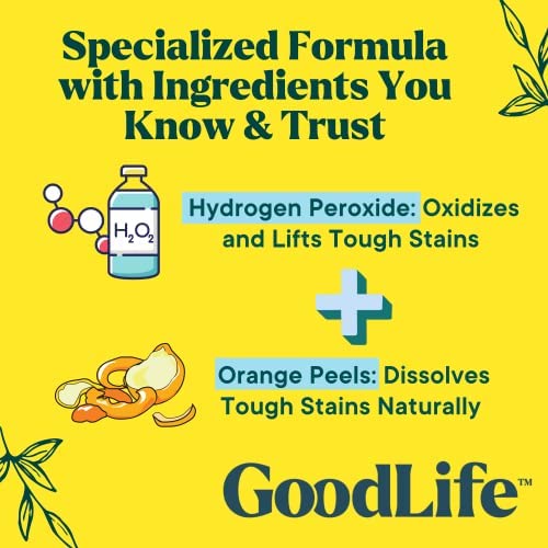 Good Life Solutions Oxy Citrus Stain Remover And All-Purpose Cleaner - Plant-Based Multi-Purpose Cleaning Spray, Perfect For Mattress, Carpet, Floors, Walls, Restrooms, Kitchen, Countertops, And More - All-In-One Degreaser With Multiple Cleaning Uses - 32 Oz #TOP4