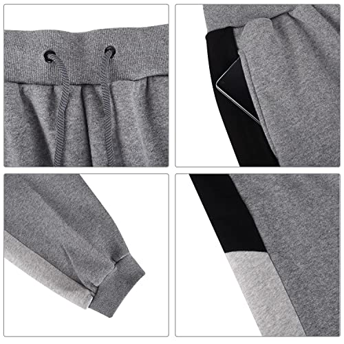 CMTOP Joggingbroek heren sportbroek katoen mannen lange vrijetijdsbroek trainingsbroek heren broek sweatpants met zakken trekkoord slim fit cargobroek - Image 7