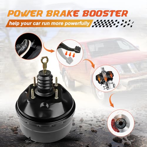 Power Vacuum Brake Booster Compatible with Ford Explorer 1995-1998 Ranger F-100 Ranger Mazda B2300 B2500 B3000 B4000 Mercury Mountaineer, Replace OE 1F8043800, 3L5Z2005AA, 5473189, 23135113 by Orceed - Image 3