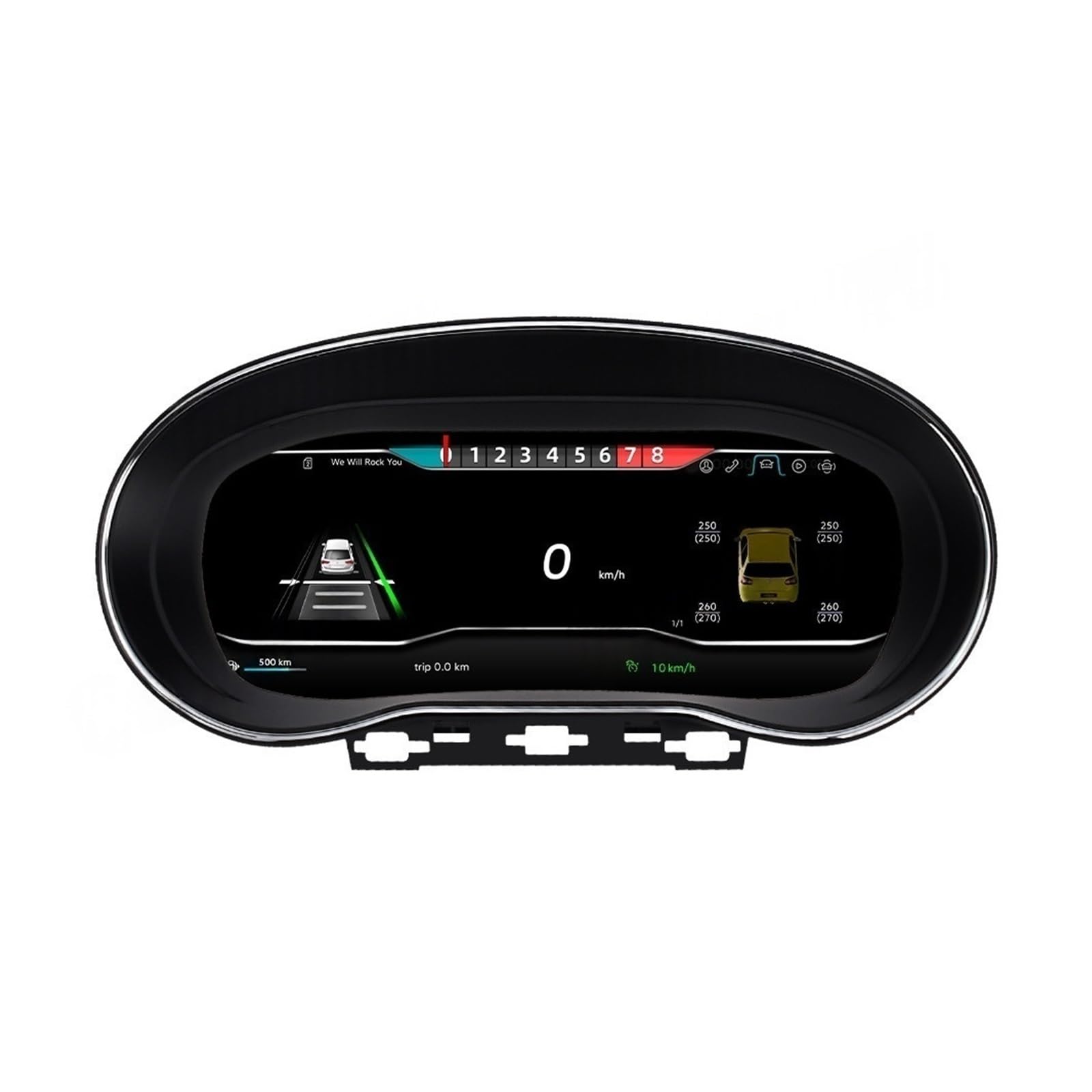 Tablero LCD Volkswagen POLO 2009-2016 cabina virtual digital 8