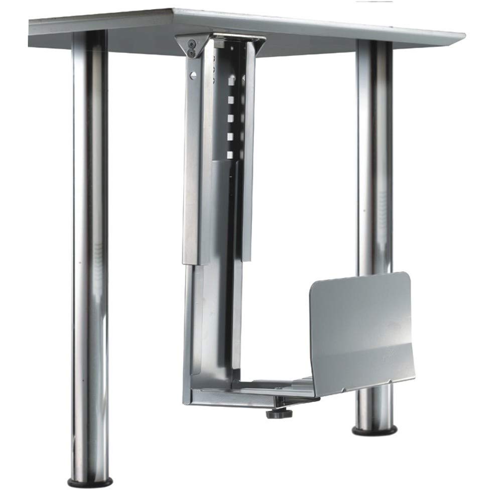 New Star CPU-D200SILVER - Soporte para ordenador de sobremesa, plateado