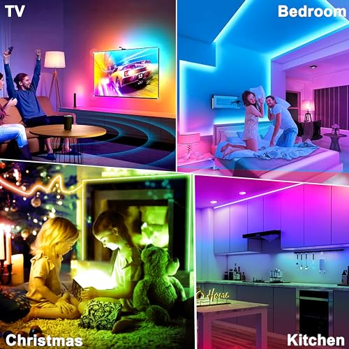 Tira LED RGB+IC COB 3m 1728 LEDs Control Bluetooth miniatura 6