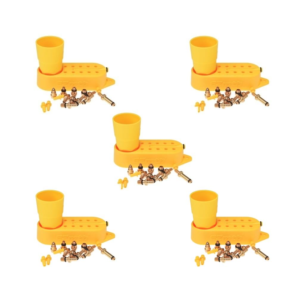 10 in 1 Adattatori di spurgo idraulico della bicicletta Set MTB Road Bike Oil Filling Joint
