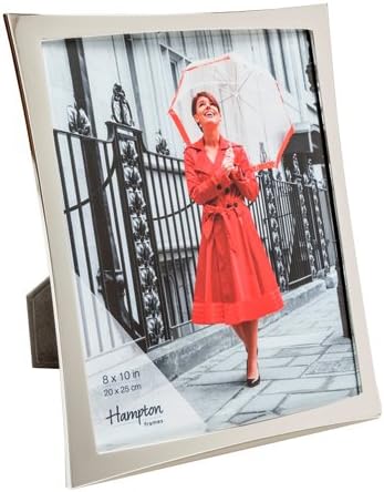 8 x 10 Silver Plated Photo Frame - Theresa Range