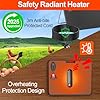 Chicken Coop Heater for Winter,Radiant Heat Panel with Overheating Protection,200W Chicken Heater with Remote Control Timing Function & Adjustable Temp,Large Heat Warmer for Chicken Kitten Puppy Pets #3