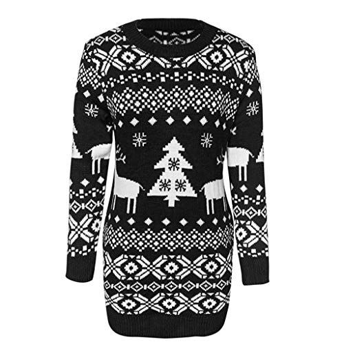 Robe pull de Noël imprimée à offrir pour les fêtes de fin d'année