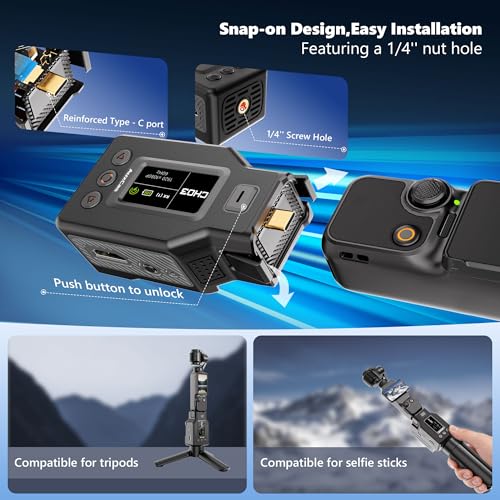 Image of Wireless HDMI Video Transmitter for Pocket 3, HD Audio Receiver 1080P60