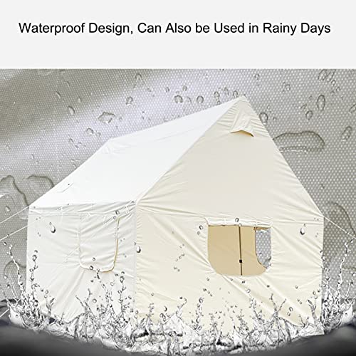Carpa de lona de algodón impermeable GeRRiT 10x12ft para 8-10 personas miniatura 3