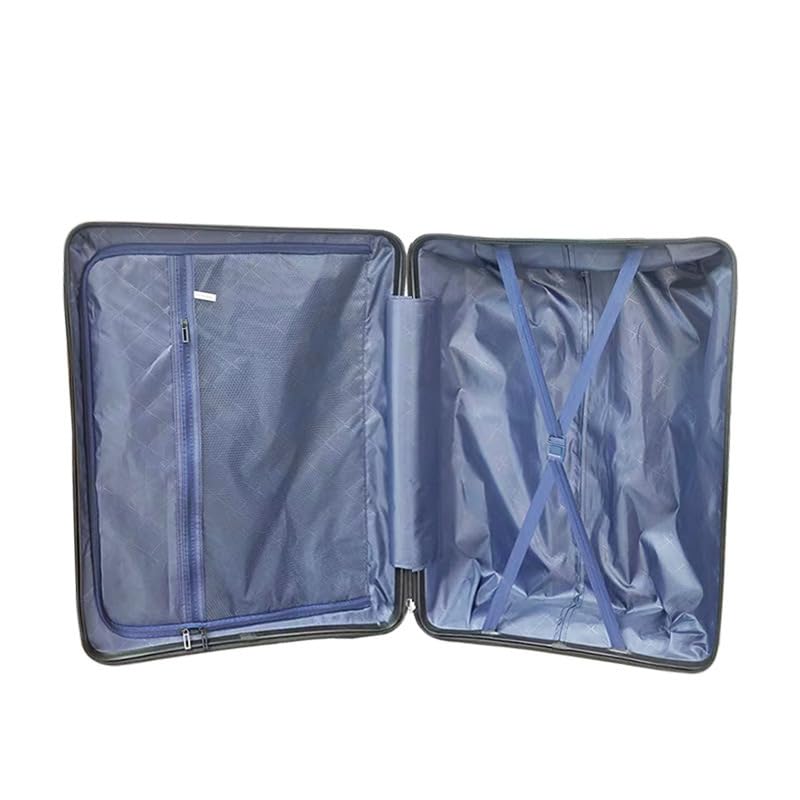 4 Piece Family Luggage Set, Lightweight Luggage with Spinner Wheels, Liggage Large Suitcase, Durable and Sturdy (Green, 13in+20in+24in+28in)3