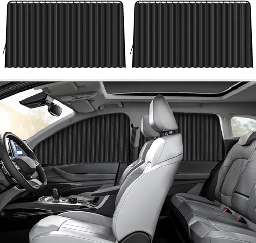 HAVERN Car Side Window Shades, for Vauxhall Combo Privacy Curtains Blackout Window Covers Removable Camper Van Curtains