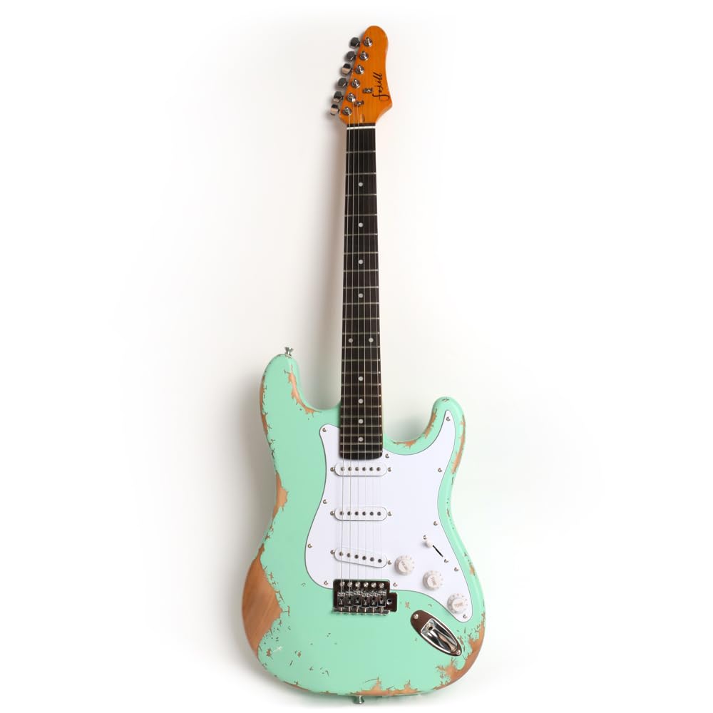 Amazon.com: Fojill Vintage Aged Havy Relic Solid Body Phoenix Body