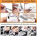 20 in 1 Multifunctional Cleaner Kit fit for Electronic Devices, Keyboard Cleaning Kit, Versatile Computer Screen Cleaning Brush Tool for Smartphone,Earbuds Camera Monitor Tablet (Black)