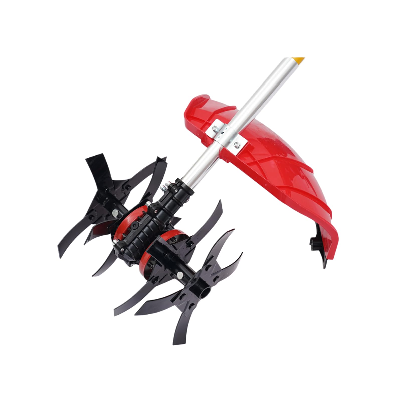 Kosiarka ogrodowa 2 w 1, spalinowa kosiarka spalinowa 36 CC 1000 W, szerokość cięcia 27 cm i szerokość spulchniania 32 cm, kosiarka spalinowa z silnikiem czterosuwowym, plecak, glebogryzarka