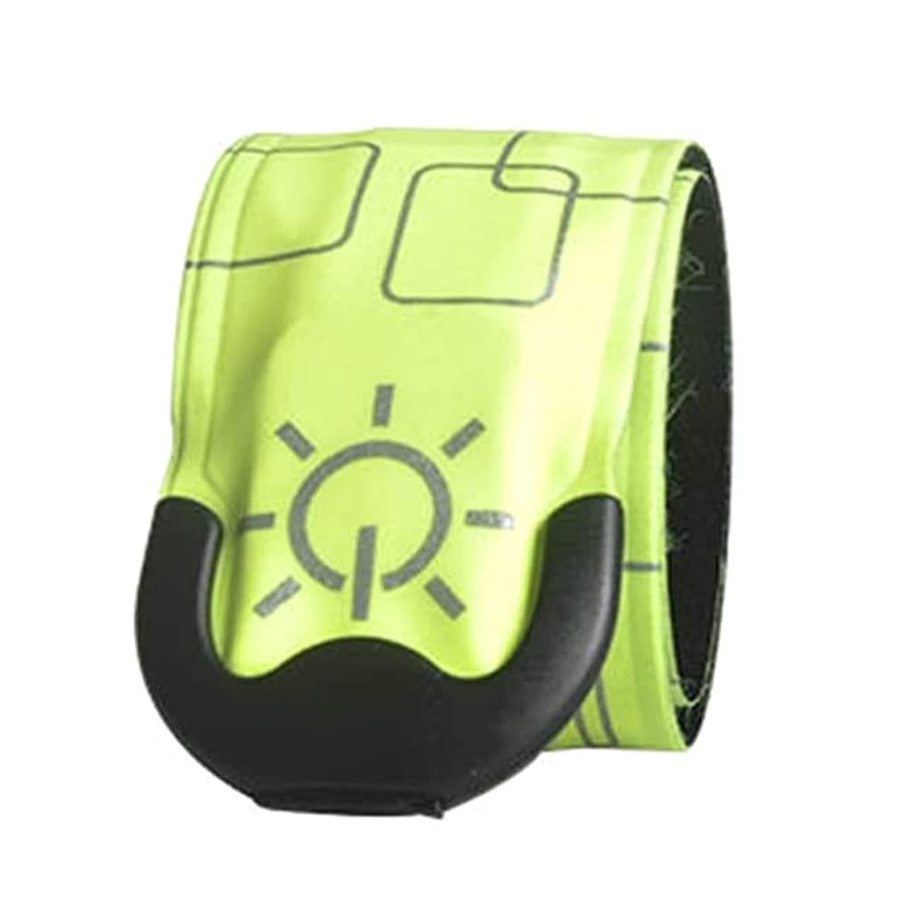 YROHGKPN LED Night Running Armband Lighting Slap USB Rechargeable Glow Sports Wristband for Women Men Party Camping Led Rechargeable