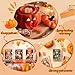 Salubrito Fall Scented Wax Melts, Strong Scented Soy Wax Cubes/Tarts Variety Set- Pumpkin Spice, Cinnamon, Spiced Cider, Snickerdoodle, Balsam Pine, Candy Corn, Fall Harvest, Apple Pie, 8x2.5oz