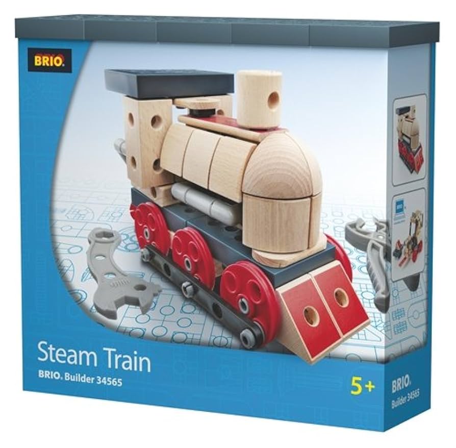 BRIO ビルダーシリーズ Amazon.co.jp: BRIO ビルダー 蒸気機関車 34565 : おもちゃ