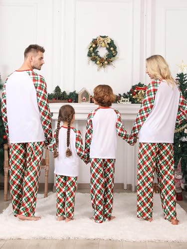 Matching Family Christmas Pajamas, Cute Xmas Pjs Sets for Couples/Adult, Holiday 2 Piece Sleepwear Nightwear Jammies3