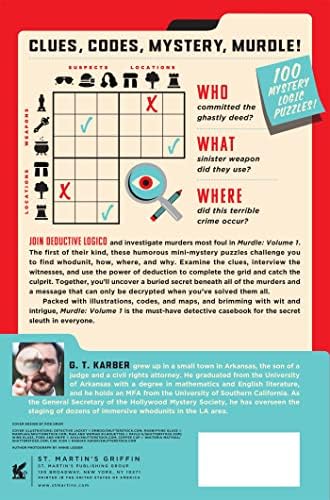 Murdle: Volume 1: 100 Elementary to Impossible Mysteries to Solve Using Logic, Skill, and the Power of Deduction - 1