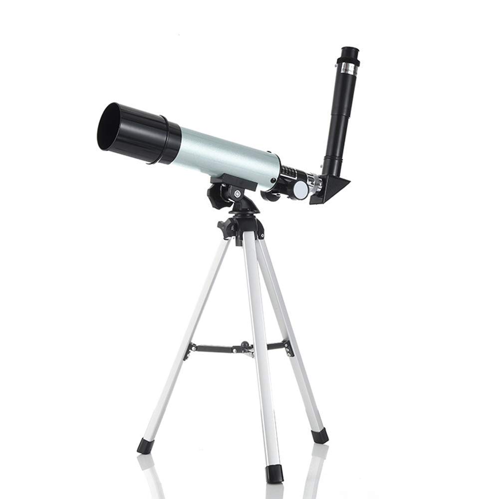 Teleskop dla dorosłych Dzieci dla początkujących, apertura 50 mm BAK4 Prism FMC Teleskop soczewkowy do astronomii Astronomiczny teleskop refraktorowy 360 mm z adapterem do smartfona i statywem do