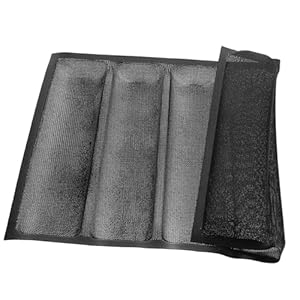 LAPYAPPE Silikon Baguette Brotbackform Antihaftbeschichtet