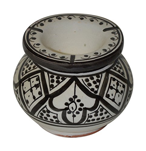 Treasures Of Morocco Moroccan Smockless Ashtray Hand Made Medium