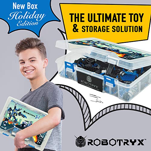 JITTERYGIT Robot STEM Toy Figure | 3 in 1 Fun Creative Set | Construction Building Toys for Boys and Girls Ages 6-14 Years Old | Best Toy Gift for Kids | Free Poster Kit Included