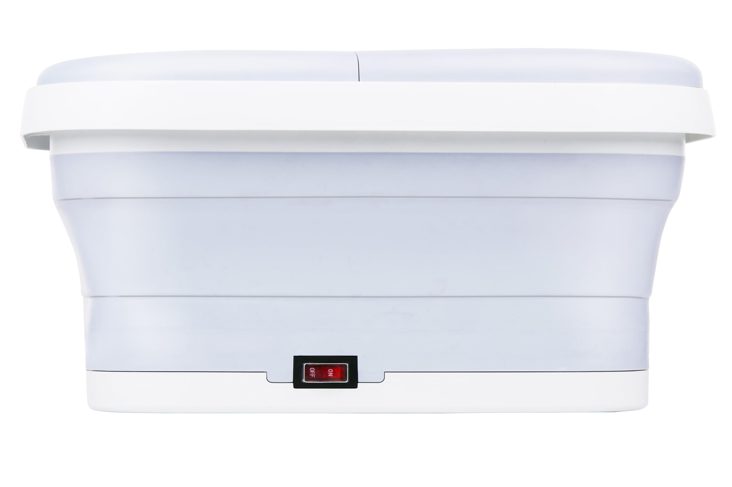 Alpina Spa Pies 8L 500W - Baño de pies plegable con calefacción con burbujas - Rodillos Masaje y Piedra Ponce - Spa Relajación Casa Pies - Azul Claro