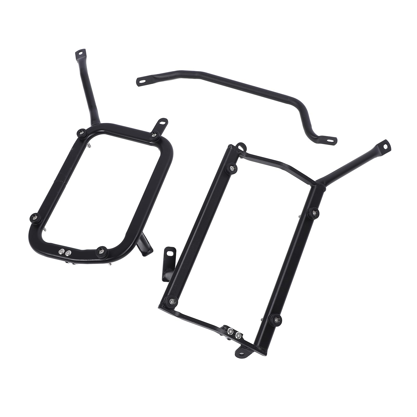 Portapacchi laterale per moto, ricambio per TRK 502x, staffa in metallo robusta con elevata capacità di carico, portapacchi laterale sicuro per tour e viaggi lunghi