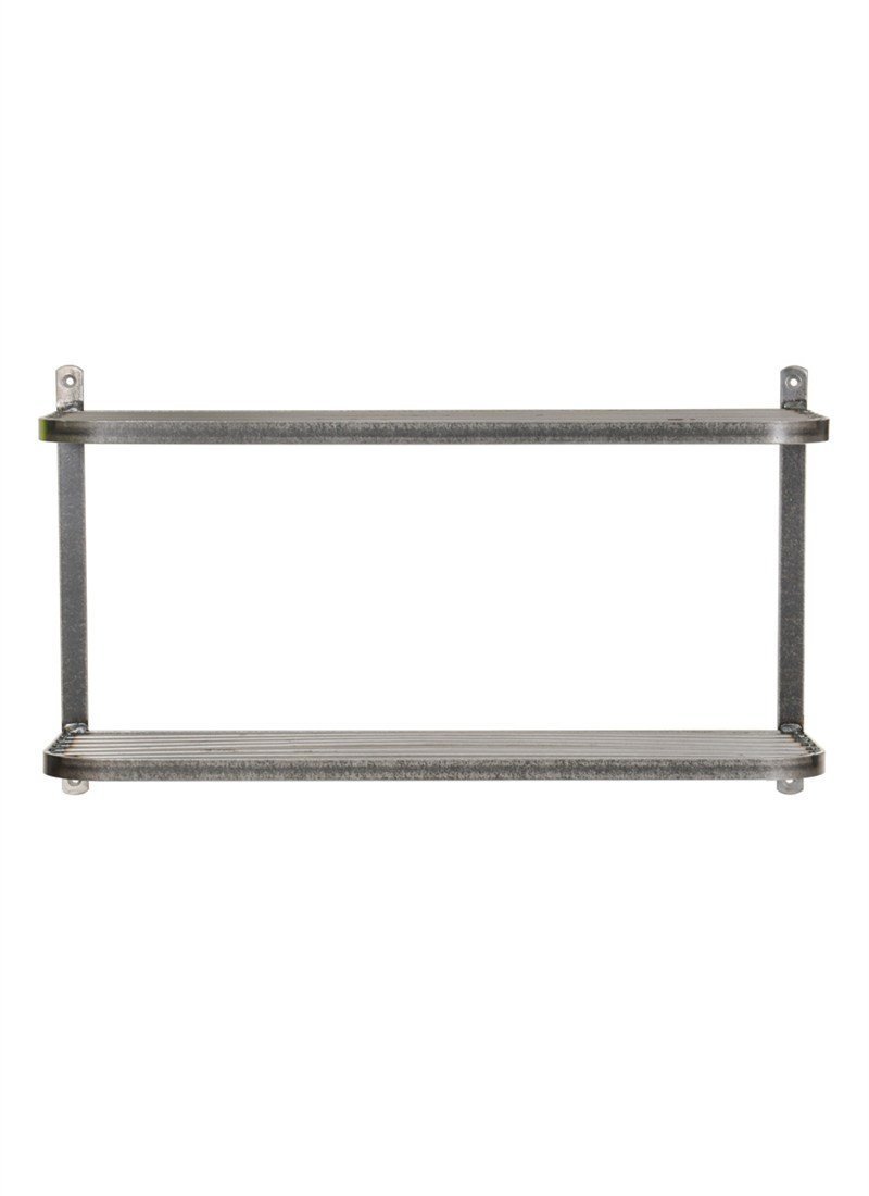 Garden Trading Farringdon Double Wall Shelf Crafted in Steel