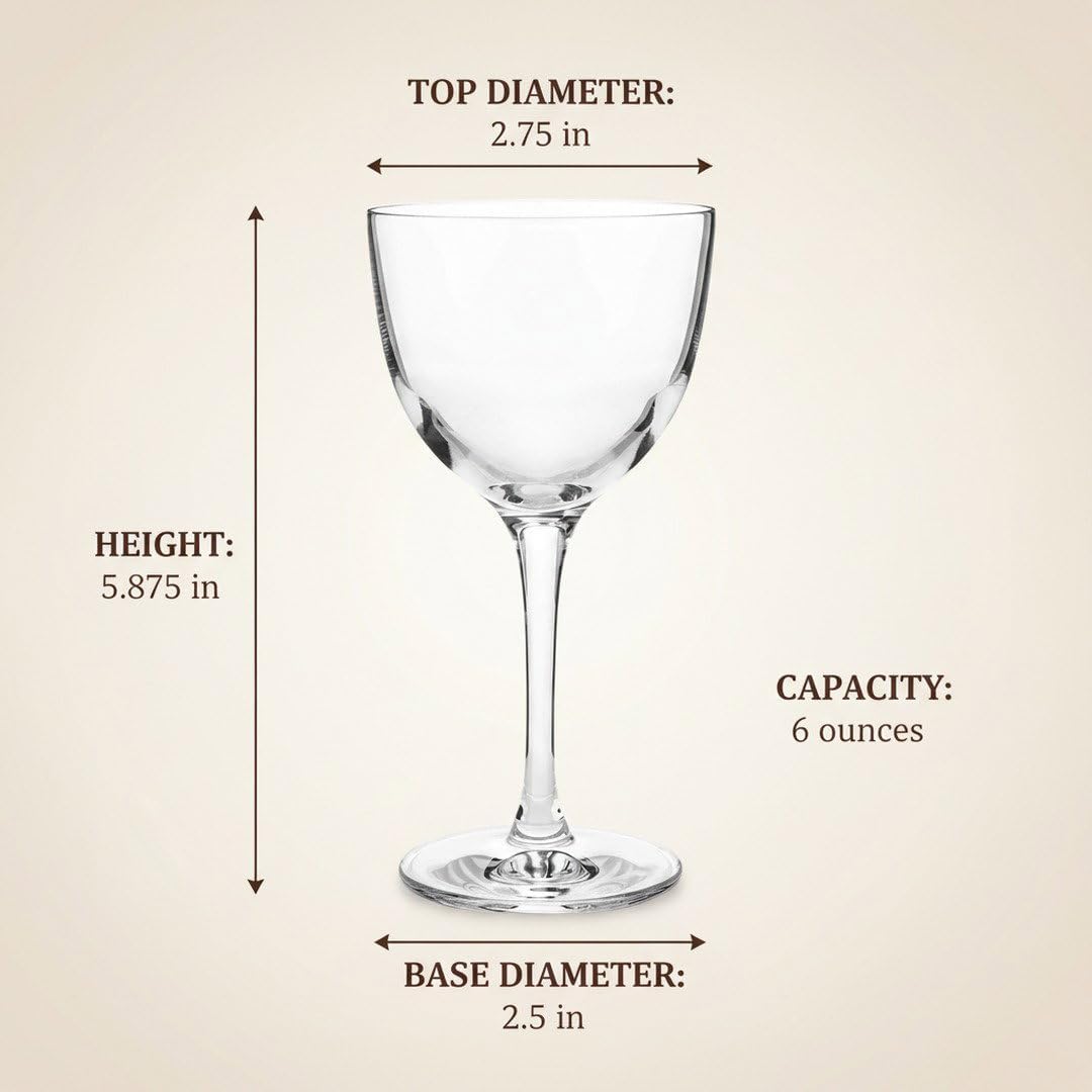 The Original Nick & Nora Crystal Coupette-Style Glass, 2-Piece Gift Box Set image 3