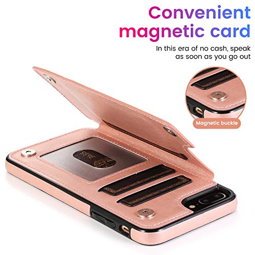Coque iPhone 7 Plus Or rose idéale pour vos sorties vidéo - 4