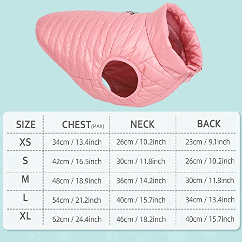 Colete quente para estimação | Jaqueta inverno reversível à prova vento à prova d'água aconchegante