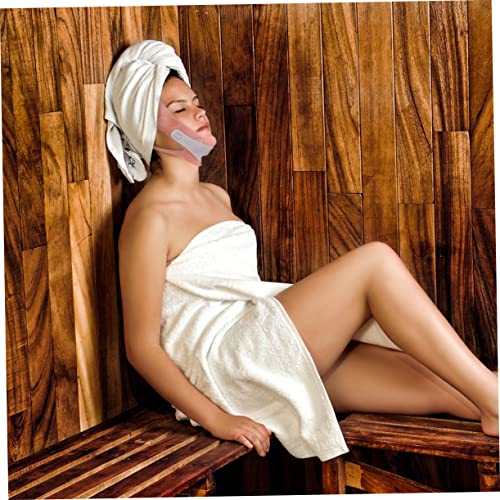 Bande de modelage du visage v sangle anti-âge mentonnière anti double menton compacte - 2