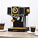 ECODE Cafetera Espresso Delice Noir, 20 Bares de Presión, Vaporizador Orientable, Depósito de 1.5 litros, Mono/Doble dosis, Manómetro con Temperatura ECO-419 DN