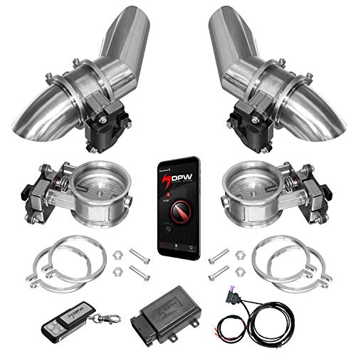 Digipower USA 30307 DPW Electric Exhaust Cutout Kit Fits 3Inch Dual