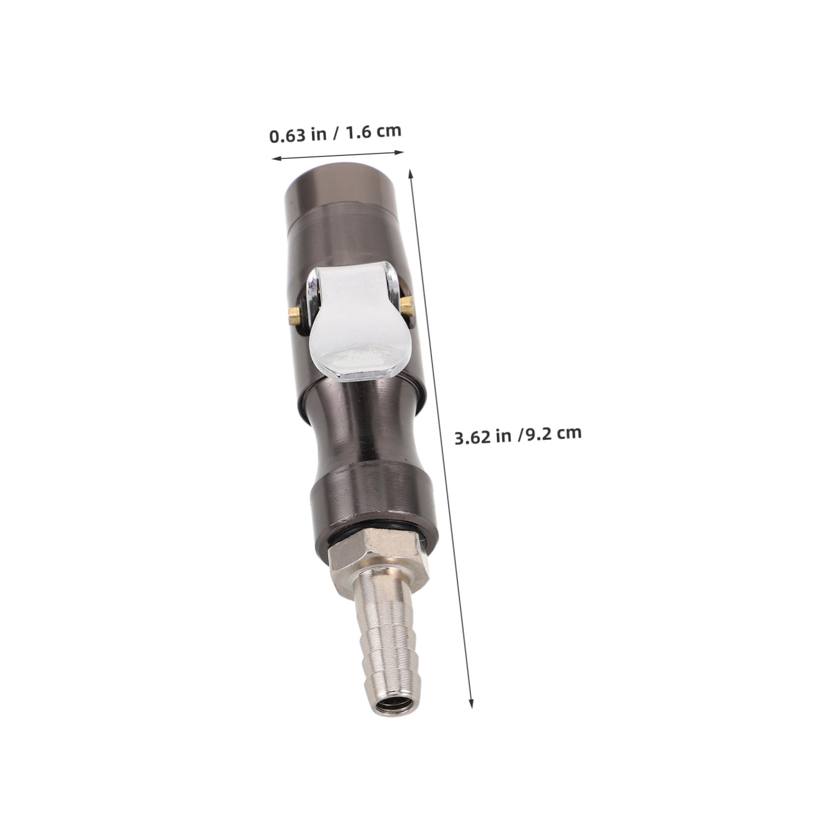 Mobestech 5sätze Reifenfüller mit Manometer Adapter und Selbstverriegelndem Reifenfüllschlauch für Auto Fahrrad und Lkw Kompatibler Luftschlauchadapter für Luftkompressoren