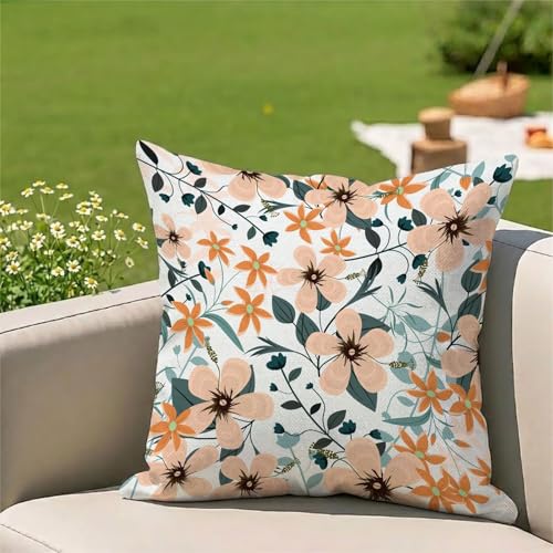 �N�b�V�����J�o�[�I�����W�F�h�� ���O 1���Z�b�g 30x30 cm ���l�� ���ʈ�� ���� ���O�p �N�b�V���� �P�[�X ���� �O ���p �A�E�g�h�A �L�����v �x�����_ �� �e���X �\�t�@�[�p (��) 3Z-252