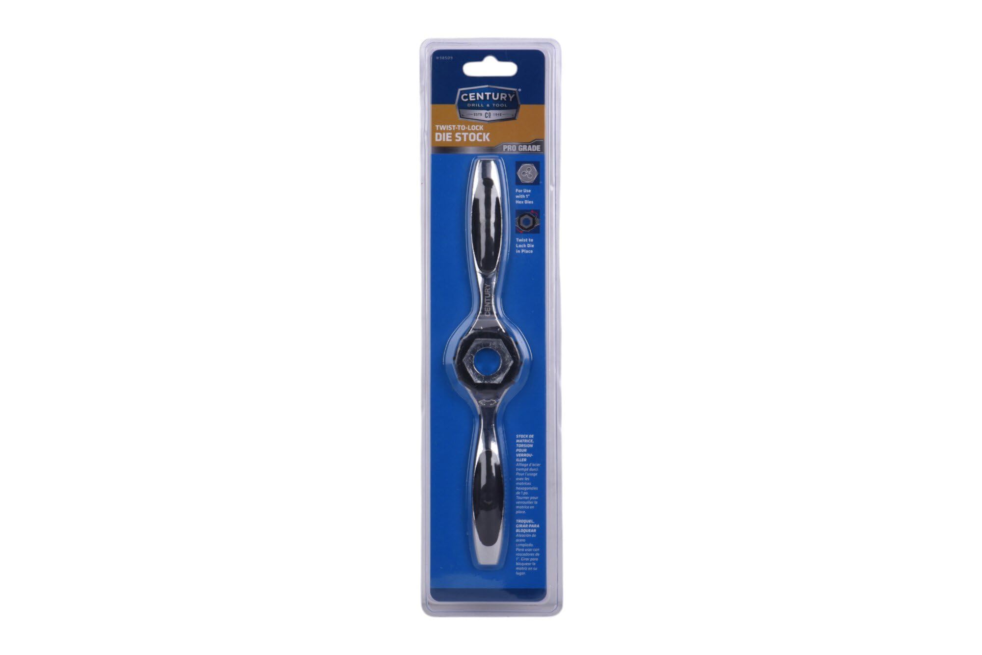 Century Drill & Tool 98509 Twist-To-Lock Die Stock, 1" — Amazon image 5